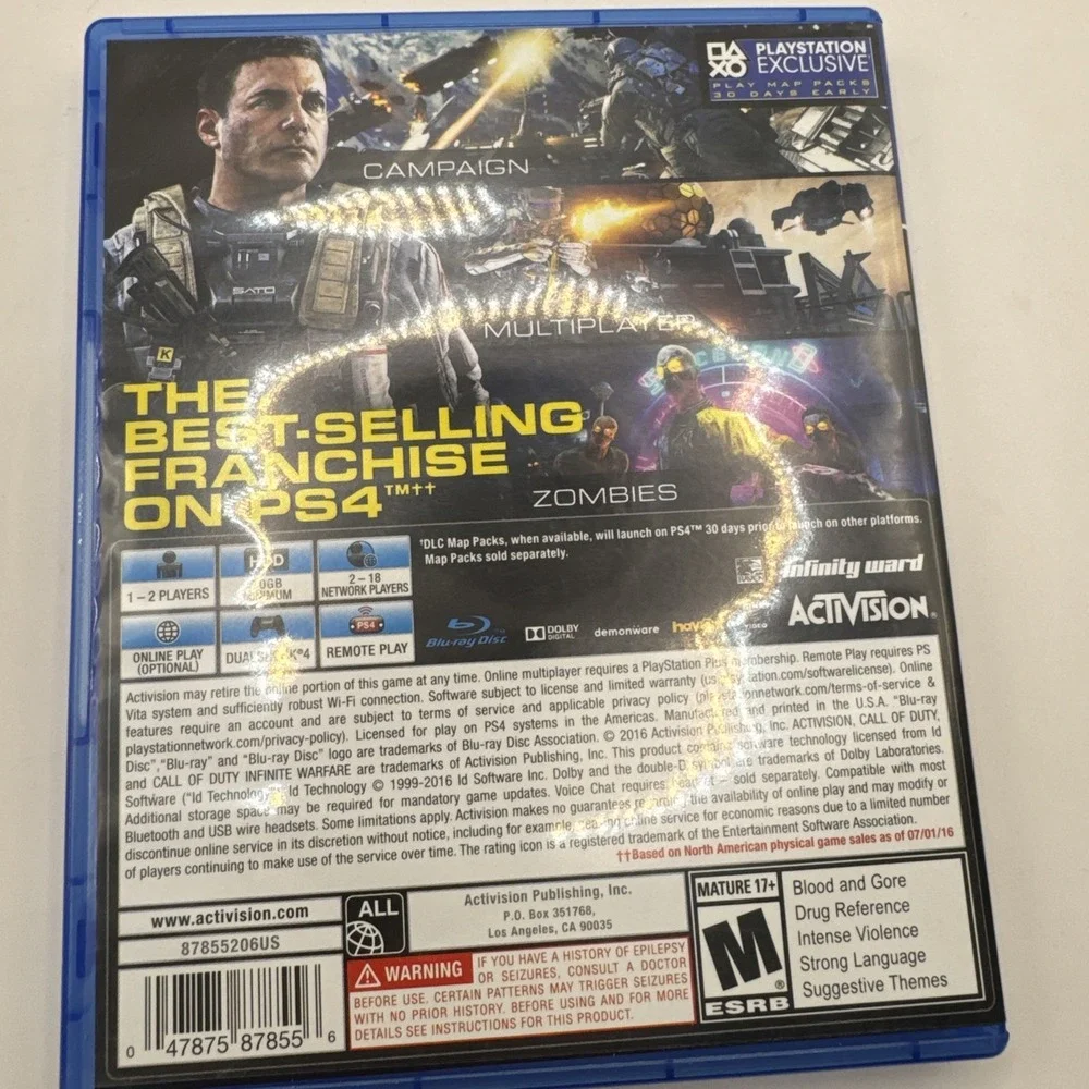 Call of Duty: Infinite Warfare Sony PlayStation 4, 2016